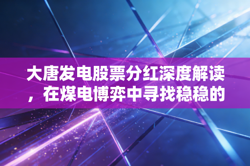 大唐发电股票分红深度解读，在煤电博弈中寻找稳稳的幸福