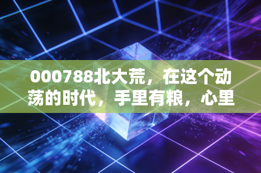 000788北大荒，在这个动荡的时代，手里有粮，心里不慌