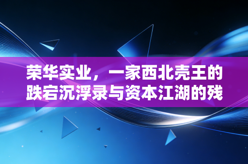 荣华实业,一家西北壳王的跌宕沉浮录与资本江湖的残酷启示