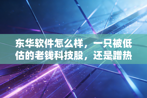 东华软件怎么样，一只被低估的老钱科技股，还是蹭热点的流量收割机？