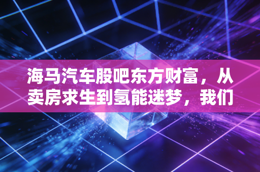 海马汽车股吧东方财富，从卖房求生到氢能迷梦，我们在炒什么？