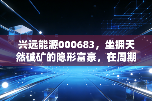兴远能源000683，坐拥天然碱矿的隐形富豪，在周期低谷中如何寻找确定性？