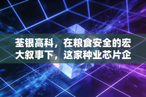 荃银高科，在粮食安全的宏大叙事下，这家种业芯片企业能否长出参天大树？