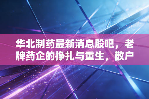 华北制药最新消息股吧，老牌药企的挣扎与重生，散户们的爱恨情仇