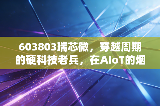 603803瑞芯微，穿越周期的硬科技老兵，在AIoT的烟火气中寻找第二春