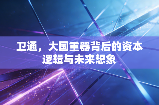 卫通，大国重器背后的资本逻辑与未来想象