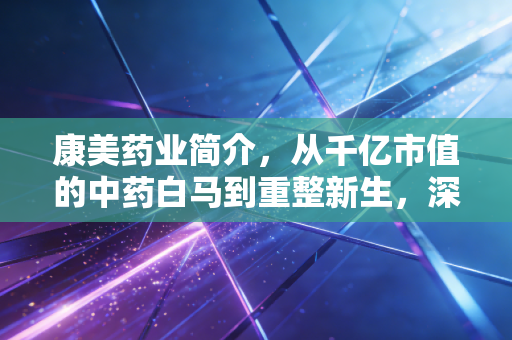 康美药业简介，从千亿市值的中药白马到重整新生，深度复盘这家老牌药企的兴衰与未来