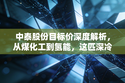 中泰股份目标价深度解析，从煤化工到氢能，这匹深冷黑马还能跑多远？