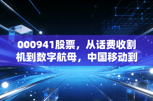 000941股票，从话费收割机到数字航母，中国移动到底能不能成为你的养老底仓？
