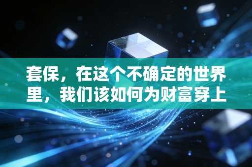 套保,在这个不确定的世界里,我们该如何为财富穿上防弹衣?
