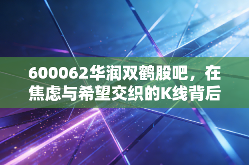 600062华润双鹤股吧，在焦虑与希望交织的K线背后，寻找医药国企的稳稳幸福