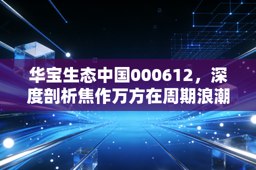 华宝生态中国000612,深度剖析焦作万方在周期浪潮中的突围与坚守
