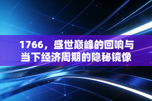 1766，盛世巅峰的回响与当下经济周期的隐秘镜像