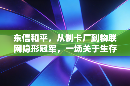 东信和平,从制卡厂到物联网隐形冠军,一场关于生存与进化的突围