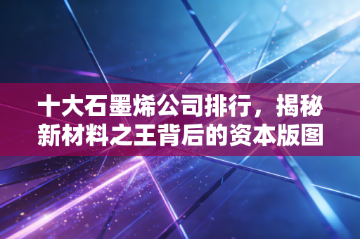 十大石墨烯公司排行，揭秘新材料之王背后的资本版图与未来机遇