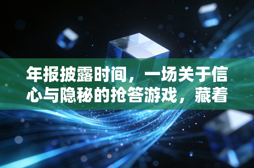 年报披露时间，一场关于信心与隐秘的抢答游戏，藏着怎样的财富密码？