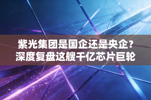 紫光集团是国企还是央企？深度复盘这艘千亿芯片巨轮的前世今生与重生之路