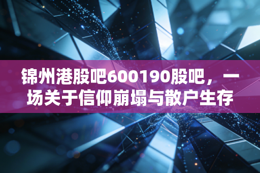 锦州港股吧600190股吧，一场关于信仰崩塌与散户生存的深度复盘