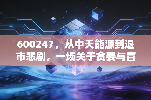 600247，从中天能源到退市悲剧，一场关于贪婪与盲目的人性实验