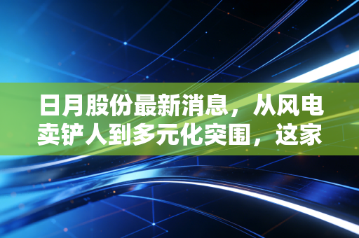 日月股份最新消息，从风电卖铲人到多元化突围，这家重工业巨头的春天还远吗？