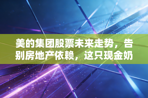 美的集团股票未来走势，告别房地产依赖，这只现金奶牛还能再创辉煌吗？