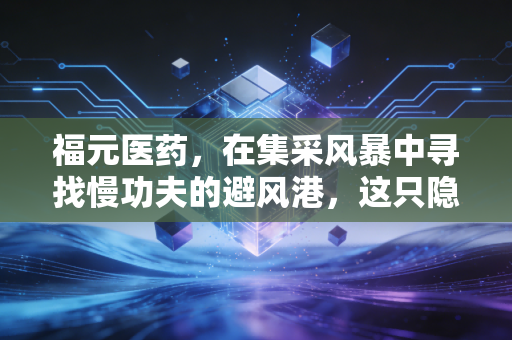 福元医药，在集采风暴中寻找慢功夫的避风港，这只隐形冠军凭什么被低估？