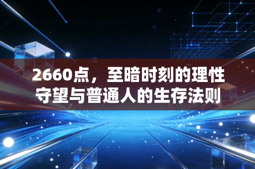 2660点，至暗时刻的理性守望与普通人的生存法则