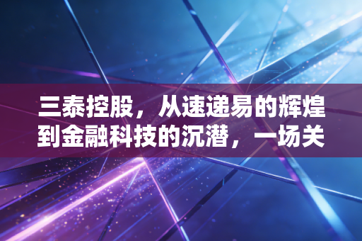 三泰控股，从速递易的辉煌到金融科技的沉潜，一场关于生存哲学的深度复盘