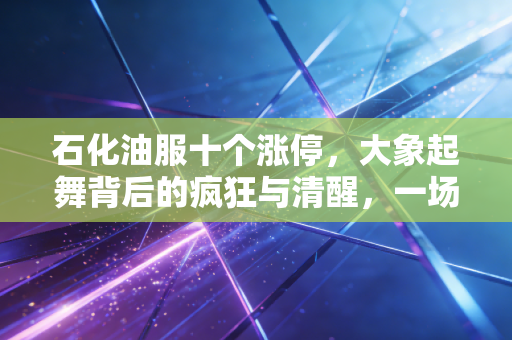 石化油服十个涨停，大象起舞背后的疯狂与清醒，一场关于人性的博弈