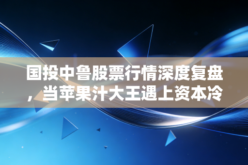 国投中鲁股票行情深度复盘，当苹果汁大王遇上资本冷思考，周期底部的机会还是陷阱？