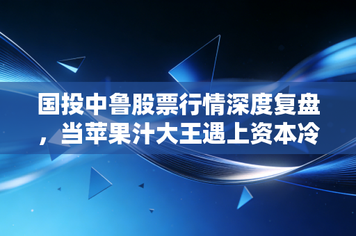 国投中鲁股票行情深度复盘，当苹果汁大王遇上资本冷思考，周期底部的机会还是陷阱？
