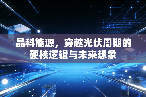 晶科能源，穿越光伏周期的硬核逻辑与未来想象