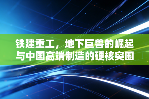铁建重工,地下巨兽的崛起与中国高端制造的硬核突围