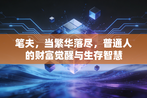 笔夫，当繁华落尽，普通人的财富觉醒与生存智慧