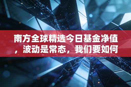 南方全球精选今日基金净值，波动是常态，我们要如何在出海投资中保持定力？