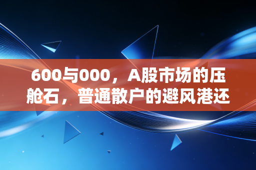 600与000，A股市场的压舱石，普通散户的避风港还是价值陷阱？