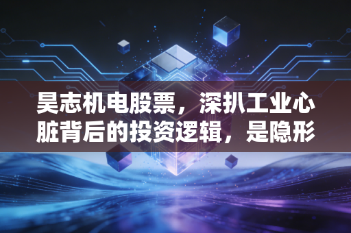 昊志机电股票，深扒工业心脏背后的投资逻辑，是隐形冠军还是估值陷阱？