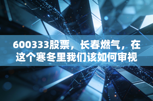 600333股票，长春燃气，在这个寒冬里我们该如何审视这只东北老字号？