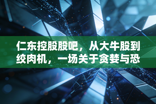 仁东控股股吧，从大牛股到绞肉机，一场关于贪婪与恐惧的沉浮录