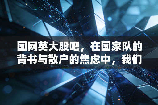 国网英大股吧，在国家队的背书与散户的焦虑中，我们该如何寻找投资的确定性？