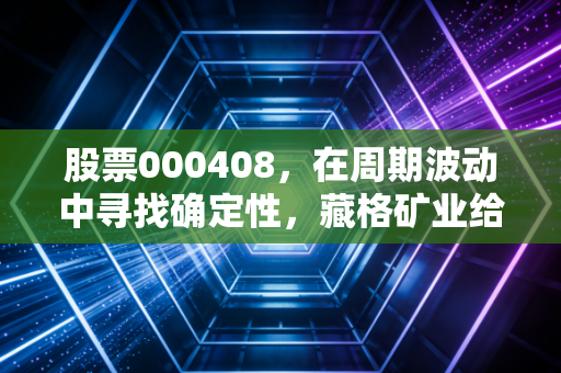 股票000408，在周期波动中寻找确定性，藏格矿业给我的投资启示