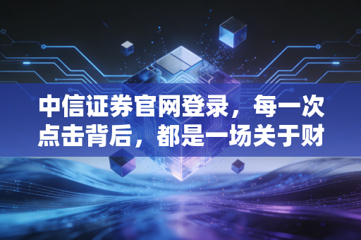 中信证券官网登录，每一次点击背后，都是一场关于财富与焦虑的博弈