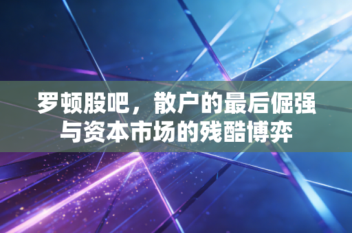 罗顿股吧，散户的最后倔强与资本市场的残酷博弈