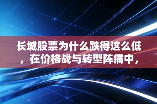 长城股票为什么跌得这么低，在价格战与转型阵痛中，被低估的理工男