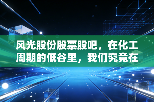 风光股份股票股吧，在化工周期的低谷里，我们究竟在等什么？