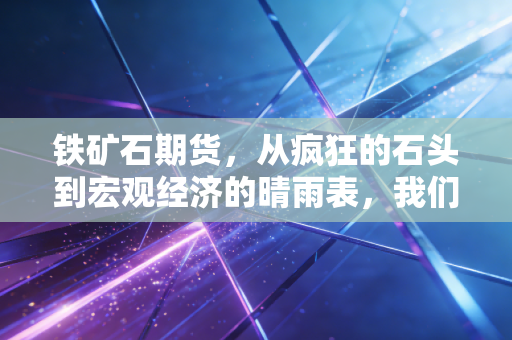 铁矿石期货，从疯狂的石头到宏观经济的晴雨表，我们该如何看懂这盘大棋？