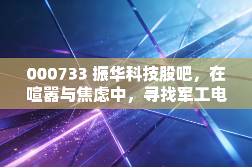 000733 振华科技股吧，在喧嚣与焦虑中，寻找军工电子的硬核底色