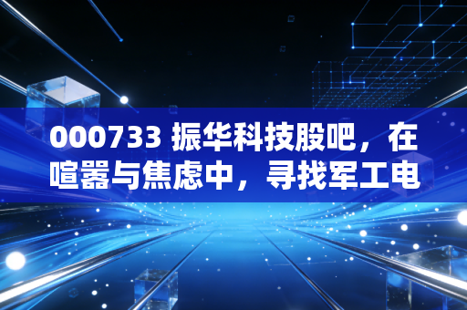 000733 振华科技股吧，在喧嚣与焦虑中，寻找军工电子的硬核底色