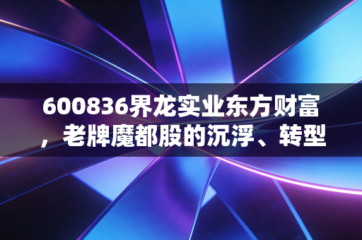 600836界龙实业东方财富,老牌魔都股的沉浮、转型迷局与散户的上海情结