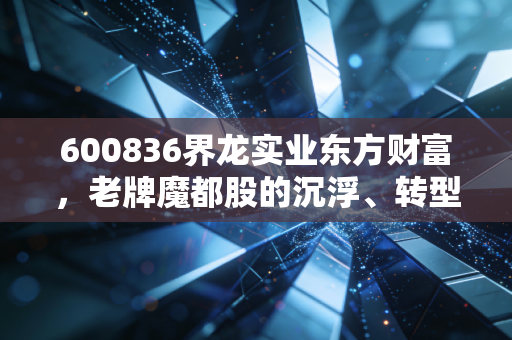 600836界龙实业东方财富，老牌魔都股的沉浮、转型迷局与散户的上海情结